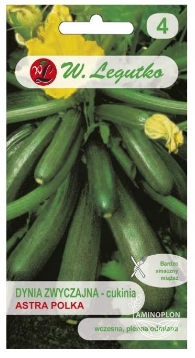 LEGUTKO Cukinia Astra Polka dynia zwyczajna 3g