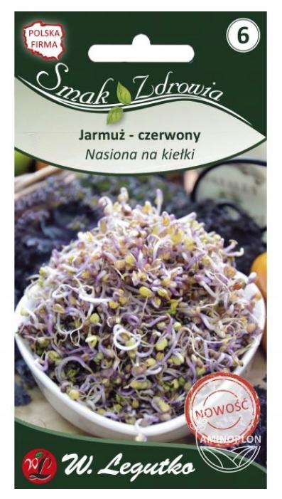 LEGUTKO Jarmuż nasiona na kiełki 5g