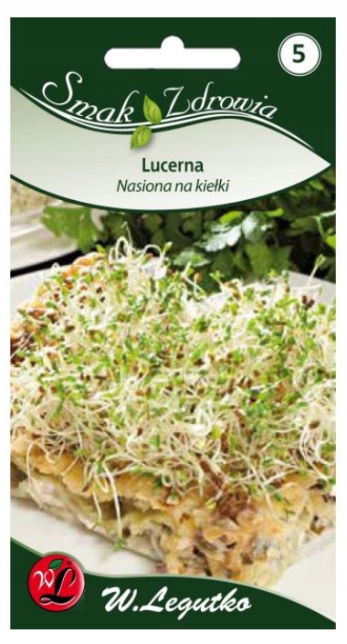 LEGUTKO Lucerna nasiona na kiełki 20g