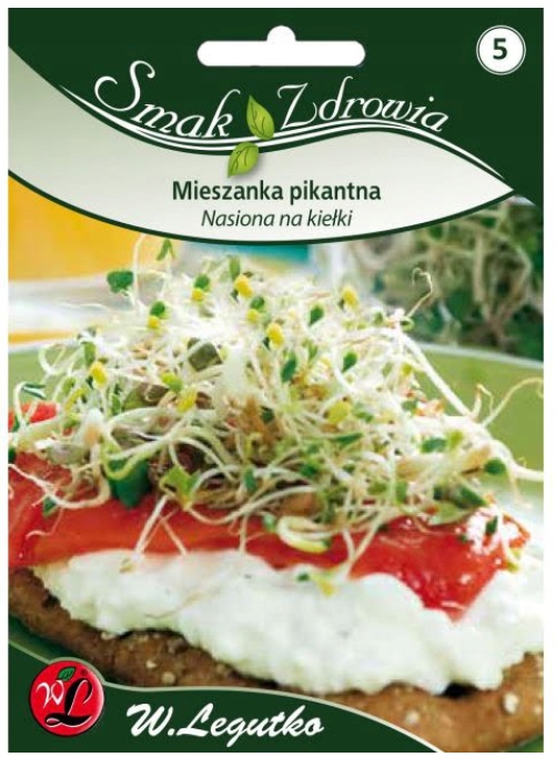 LEGUTKO Nasiona na kiełki Mieszanka pikantna 30g