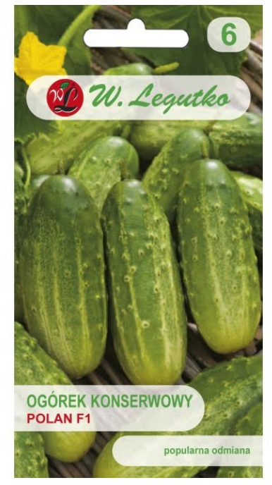 LEGUTKO Ogórek gruntowy konserwowy Polan F1 5g