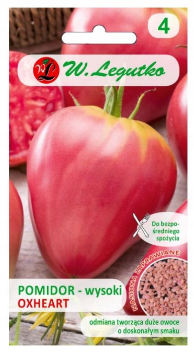 LEGUTKO Pomidor gruntowy Oxheart Bawole Serce 0,2g