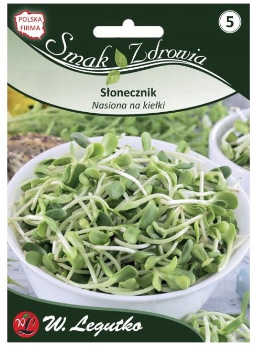 LEGUTKO Słonecznik nasiona na kiełki 40g