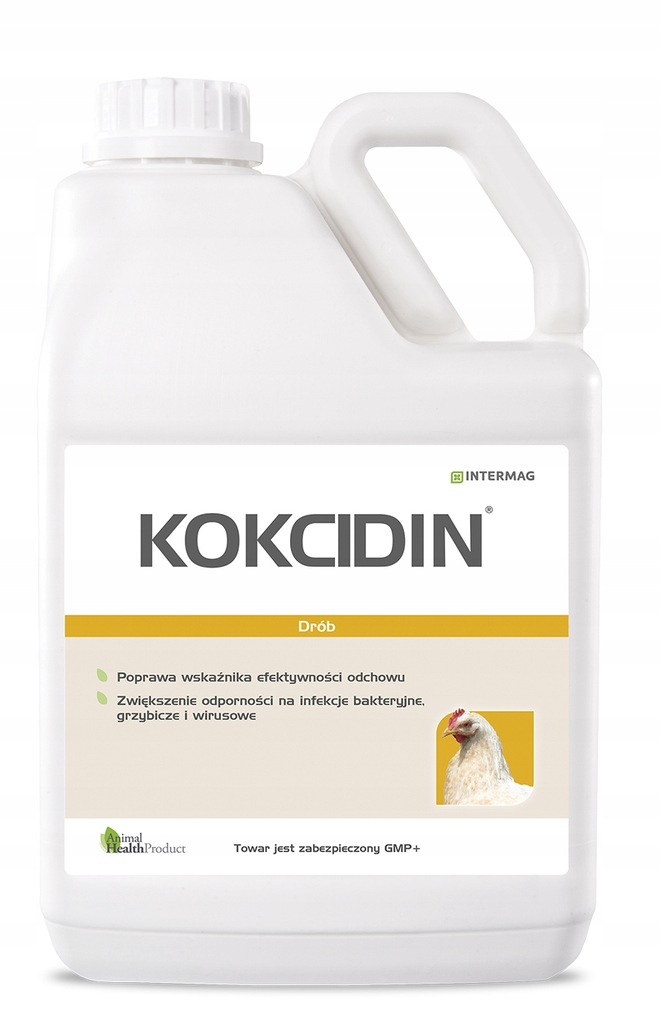 INTERMAG Kokcidin - Profesjonalny środek na kokcydiozę do stosowania w fermach drobiu i gołębii *mat paszowy*