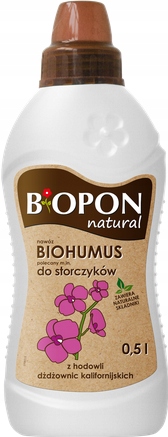 BIOPON BIOHUMUS do storczyków - nawóz wzbogacający podłoże i odżywiający storczyki