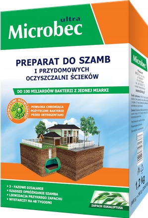 BIOPON MICROBEC ULTRA - preparat do szamb i przydomowych oczyszczalni ścieków