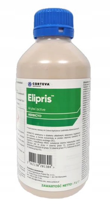 CORTEVA ELIPRIS - nowoczesny kompletny środek do jesiennego odchwaszczania zbóż niszczy chwasty w fazie siewek