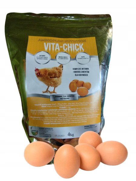 AMINOPLON NUTRITION VITA-CHICK – kompleks witaminowo mineralny dla poprawy nieśności kur niosek