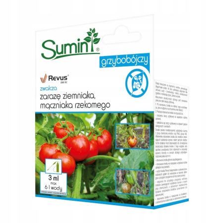 SUMIN REVUS (250 SC) – zapobiegawczo i interwencyjnie na zarazę ziemniaka i pomidora