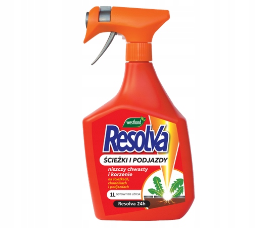 RESOLVA SPRAY 1L RTU na chwasty w ścieżkach i podjazdach
